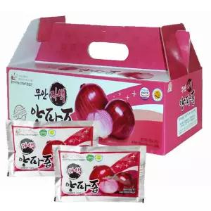 웰빙건강마을 무안 자색양파즙 빨간양파즙 90포