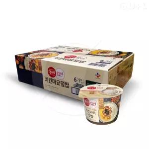 CJ햇반?밥 CJ햇반 컵반 치킨마요덮밥 233gx6입 (1박스) 코스트코