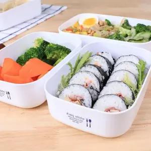 사각 나카야 대형 밀폐통 900ml 대형 이유용품 케이스 주방용품 스낵