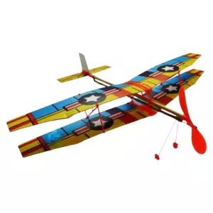 고무동력 쌍날개 비행기 고무줄 항공기 과학키트 우드락만들기 바깥놀이 엄마표