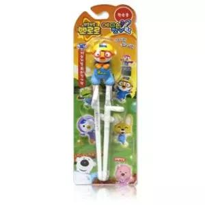 뽀로로 학습 젓가락 어린이 젓가락 교육 왼손용 유아젓가락