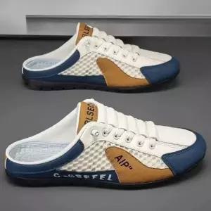 에어 메쉬 하프 운동화 슬리퍼