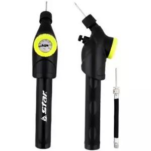 자전거 펌프 공기주입기 휴대용 양방향 타이어 압력 압력게이지