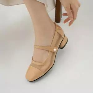 [소보제화]아벨 메리제인 미들힐 3cm