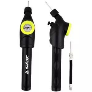 자전거 펌프 공기주입기 휴대용 양방향 타이어 압력 압력게이지