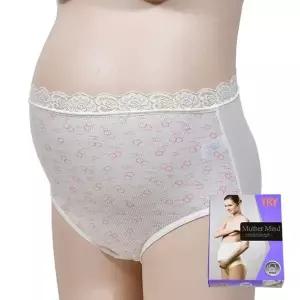 골지면 부드러운 면 ZF 인드 임산부용팬티 4 레이스밴드