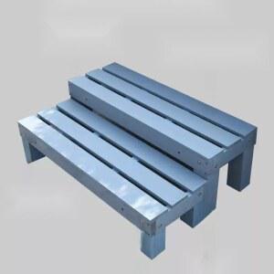 원목디딤대 나무 발판 계단 보조계단 반려견 발디딤대 발받침대 의자 베란다 공연 부엌 2단