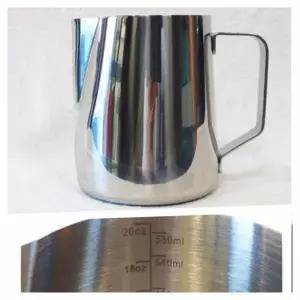 [셀러에이드]스팀피쳐 600ML 스텐용기 카페라떼 홈카페 도구