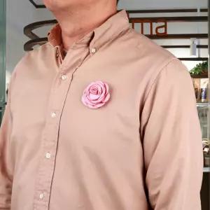 코사지 카멜리아 6cm 인디핑크 꽃