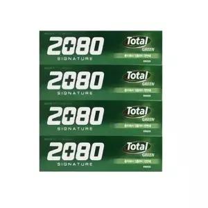 2080 시그니처 토탈 그린라벨 치약 125gx4입