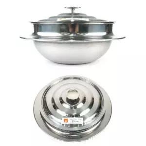 통3중 대형 스텐 가마솥 가벼운 화덕솥 솥단지 18호 옛날가마솥