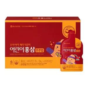 [셀러허브]종근당건강 어린이 홍삼 튼튼업 20ml 30포 1박스 홍삼 진액 6년근 청소년 D (S36181928)