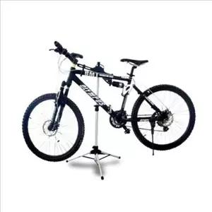 접이식 스탠드형 자전거 거치대 이동식 실내 자전거 거치대 수리용 보관대