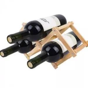 와인거치대 2구 원목 와인랙 술병보관함