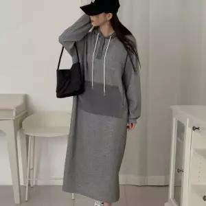 아이우먼 소프트벨벳후드롱원피스 GOT687M501 빅사이즈 (29987705A)