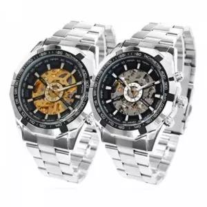 스테인리스 메탈세련된 아날로그워치 오토데일리 손목시계 손목데일리 손목시계 남성데일리 손목시