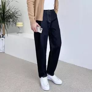 [하프클럽/셀러허브_여성트랜드패션]HSSG WJ2-1D 남자핀턱오버핏배기청바지_