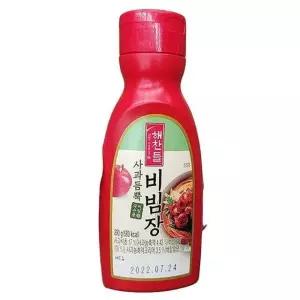 해찬들 사과듬뿍 비빔장 290G x 2개 a83945