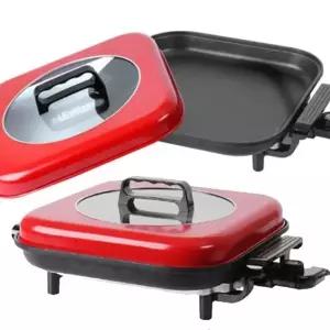 ( )어반P375 대용량 사각 멀티 잔치팬 피자팬 후라이팬 프라이팬