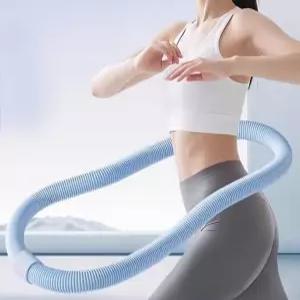 스프링 훌라후프 허리운동 후라후프 복근운동 허리운동기구 지압 홈트레이닝