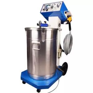 분체 정전 도장 뿜칠 설비 기계 분사기 선박