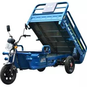 세발 삼륜차 화물 농업용 전기 적재 운송 전기차 덤프