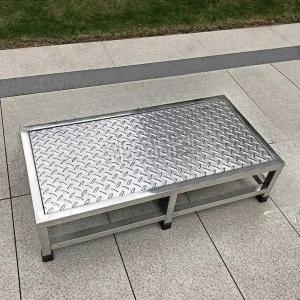 창고용 철제 계단 발판 스텝 안전 안전발판 작업대 경량