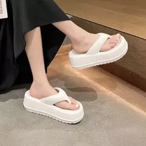 인기상품 여성 캐주얼 여름 통굽 쪼리 1P 키높이 물놀이 신발 [WFHPBW0_260319]