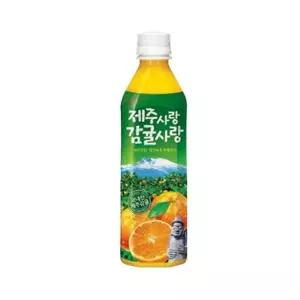 [셀러허브][롯데칠성음료] 제주사랑 감귤사랑 500ml 24입 (S16856638)
