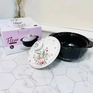 플뢰르 내열냄비 3호 도자기냄비
