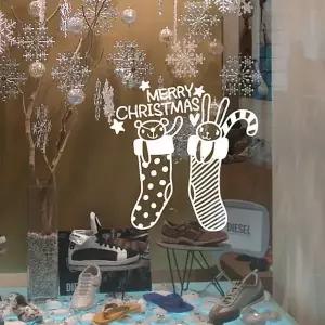 크리스마스그래픽스티커 IO36JK24 선물양말 WBWG146