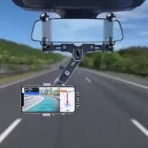 ( )차량용 360도 백미러 룸미러 스마트폰거치대 각도조절 차량용핸드폰거치대