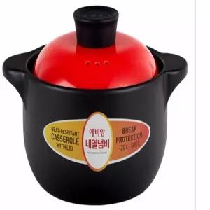 도자기냄비 내열 냄비(1600ml)