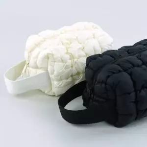 퍼피 구름 큐브 파우치 사각 수납함 화장품 파우치 다용도 가방 정리 주머니