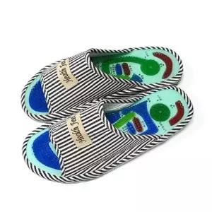 건강 지압 슬리퍼 사무실 발 지압 슬리퍼 발바닥 실내화