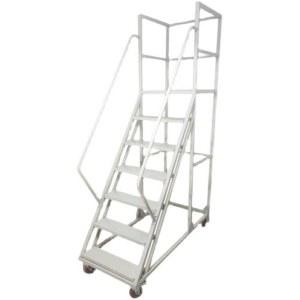 고소작업대 7단 발판 철사다리 1 디딤대 계단 2m용 7 미니 경량 대형 이동식