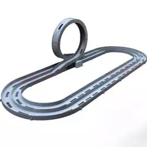 미니카 트랙 호환 컬러 레일카 경주장 조립식