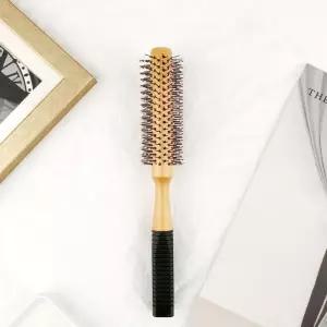 [에스에스_62]자연목 고무 헤어 롤 드라이빗 브러쉬