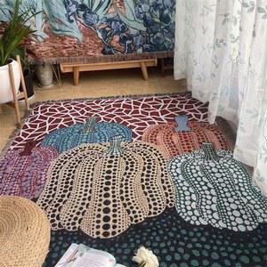 포인트러그 덮개 양탄자 바디 보헤미안 담요 사무실 크리스마스 카페 라운드 카페트12040