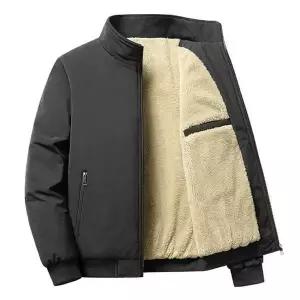 3컬러 스탠드카라 캐주얼 코튼자켓 무지점퍼 숏점퍼