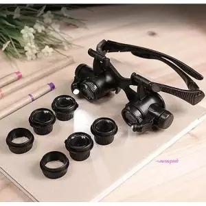 루페 정밀 거치형 작업용 확대경 현미경 안경 lupe pqr263