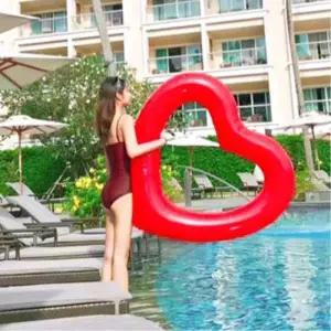 [마이모노샵][마이모노샵] 풀빌라 펜션 리조트 물놀이 하트모양 대형튜브 수상레져 (17265299)