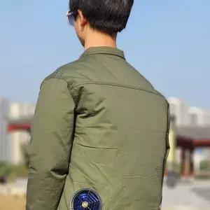 쿨링 선풍기 작업복 운동 현장 작업 조끼 냉풍 냉각 용접