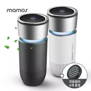 차량용 미니 공기청정기+전용필터 4개