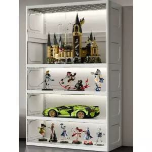 피규어 장식장 대형 인형보관 전시장 플립 진열장 보관함 디스플레이