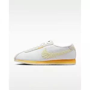 나이키 코르테즈 레더 여성 신발 - 화이트/코코넛 밀크/유니버시티 블루/블랙 - IQ1146-101