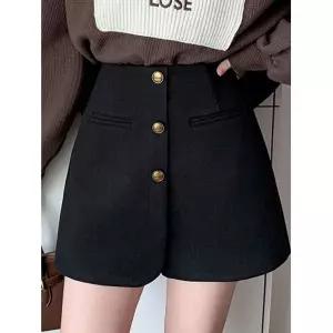 예쎄 소프트 모직 숏기장 치마바지(S4WPT004A)