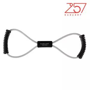 바디257 라텍스밴드 8자 튜빙 120g (그레이) 스트레칭 운동용 고무 헬스 소품 헬스용