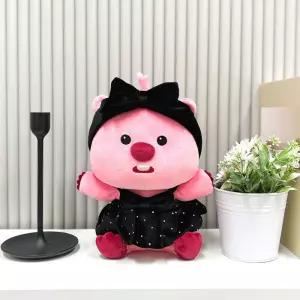잔망루피 인형 25cm-로지블랙애착 장난감 놀이 장식 어린이날선물 봉제 캐릭터 귀여운