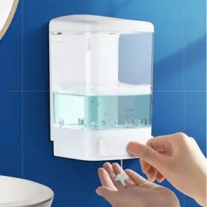 핸드워시 대용량 업소용 디스펜서 스팬서샴프디 호텔 바디 샴프 무타공 세제소분용기 세제통 리필 주방 화